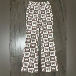 VINTAGE 80s styled WRANGLER WESTWARD 626 high rise flare bell bottoms 26/34